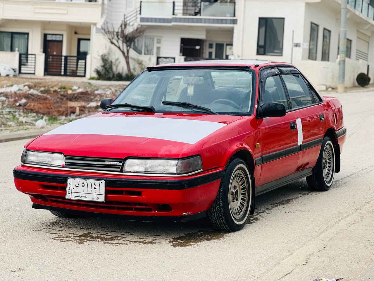 سعري 19$ مه عامه له  ***********
مازدا هه شتو به خ موديل 1990 سلايد چوار جام كاره با گير عادي ده عمو ليدراوي نيه هيچ گيرو مه كينه زور مه زبوت كلاجي زور خوشه ره قه مو سه نه وي اصلي به شه رتي اوليات و حاسيبه له سليمانيم سعري 19$مه عامه له Singapore
