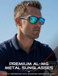 نظارات شمسية رجالية • مستقطبة • حماية UV400