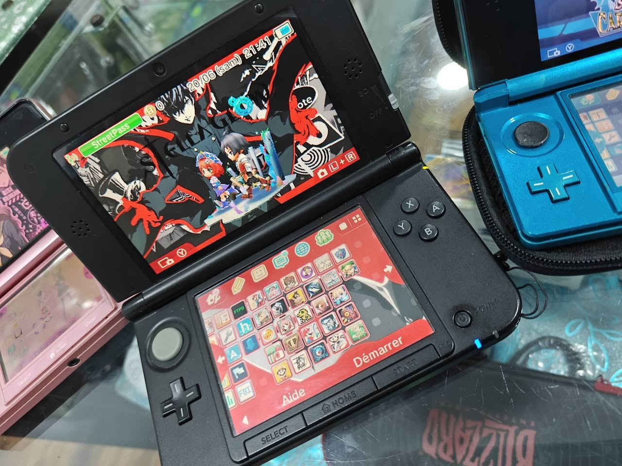 🟥 nv arrivage pour les client qui aimes les 3DS 🔥🔥🔥✨💯💯💯 

✅ Nintendo 3ds bleu Etat 10/10 flashé 32GB stockage avec chargeur et pochette bleu 💯

✅ Nintendo 3ds rose Etat 7/10 flashé avec sd original 2GB et chargeur 💯💯

➡️➡️Nintendo 3ds xl flahse 32GB Etat 💯💯 plein de jeux avec charger original et protect écran ✨✨✨ 

✅ Plus d'info contacte nous merci . 💯💯 

💯💯 Num de tlf : 0667270271 💯💯
Dispo livraison 69  wilaya 🚚🚚

Google map : TAP 🚚🚚 Gametech store


**إذا كنت صاحب هذا الإعلان وتريد حذفه لأي سبب، رجاءا أرسل رسالة إلى الدعم الفني**