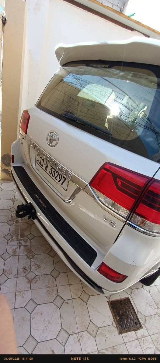 السلام عليكم
لاندكروز 2017 اصل ( ساز  ) رقم بغداد مشروع وطني ابسمي 

سياره ماشية 90 الف  حقيقه 

السياره مكفوله من الضربه والصبغ والتبديل والفتح وشرط  ابدون لاصبغ ولا تبديل شرط السونار
فقط بارد شي بصيط جدا تقريبا اربع اصابع بالجاملغ الامامي شبر بل بنيد بارد  ومينشافن الا بالسونار 

مواصفاتهه . ساز معروفه تچي فووول واحد على واحد

ماكو داعي لذكر المواصفات جنايتهه يعرفون هل شي

سعرهه...   515   يعني 51 الف ونص وبيهه مجال بصيط 

مكانهه ديالى 

***********
