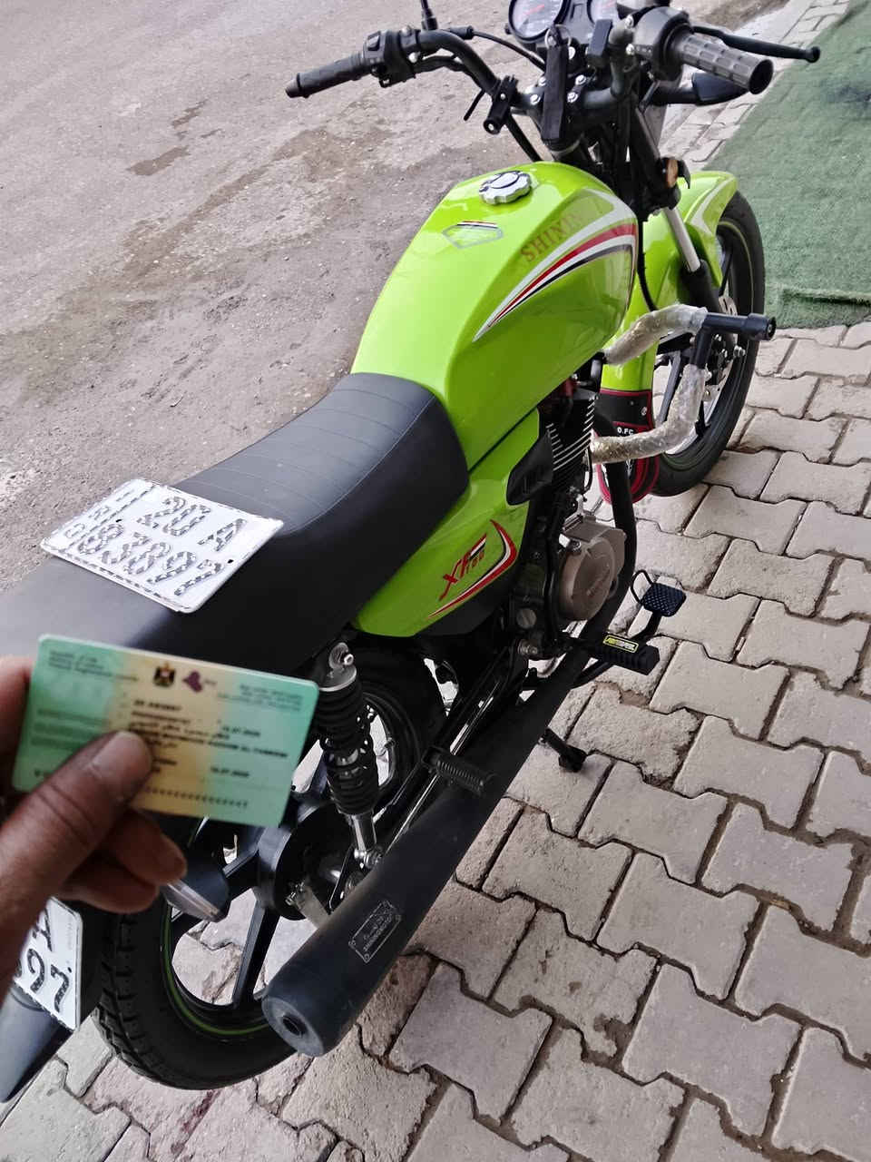 السلام عليكم ورحمه الله وبركاته دراجة شاينك موديل 23 نازلة بل 25 كفالة عامة من كلشي مرقم كامل انكليزي تحويل ثاني يوم إذ تريد كفالة عامة مرقم كامل انكليزي سنوية ٣٠ يلة تسقط مكاني ديالى خرنابات الشراي يتصل ويدلل ويتساب موجود *********** اتصل ودلل
