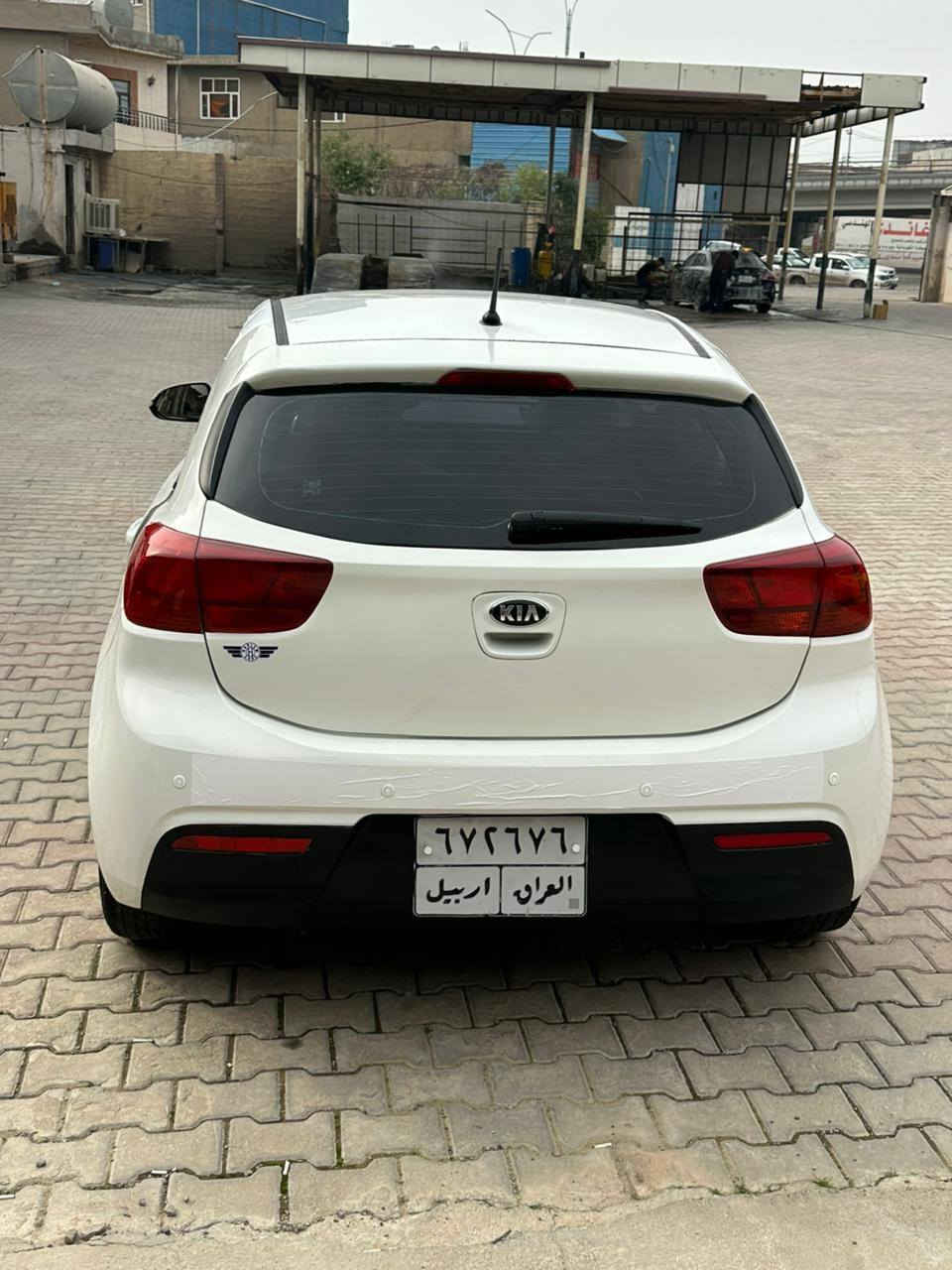 كيا ريو موديل 2019 للبيع خليجي محرك دوش سياره جديد  سعر 110 بي مجال مكان كركوك ره قم ***********
