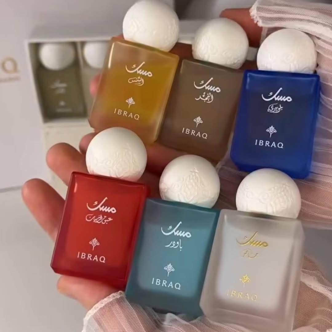 السداسي وصل الاصدار الجديد 🧨
من ابراهيم القريشي

⁨ سيت 6 عطور من ابراهيم 🤤🌸
مجموعة تحتوي علي 6 عطور مسك م
وكل عطر اجمل من العطر الثاني ✨
الثبات والفوحان ابراق غني عن التعريف ✨
ريحتهم خيــال من قبل ماتفتحي السيت حتهب عليك الروائح الجميله 🥹🫶🏻


**إذا كنت صاحب هذا الإعلان وتريد حذفه لأي سبب، رجاءا أرسل رسالة إلى الدعم الفني**