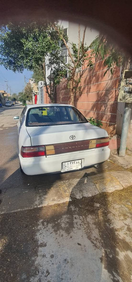 سلام عليكم
كورلا موديل 92
سنويه 28 بيها ضربه بل باب 
السعر 46 وبيها مجال
العنوان ديالئ المقداديه حي المعلمين 
الرقم ***********
