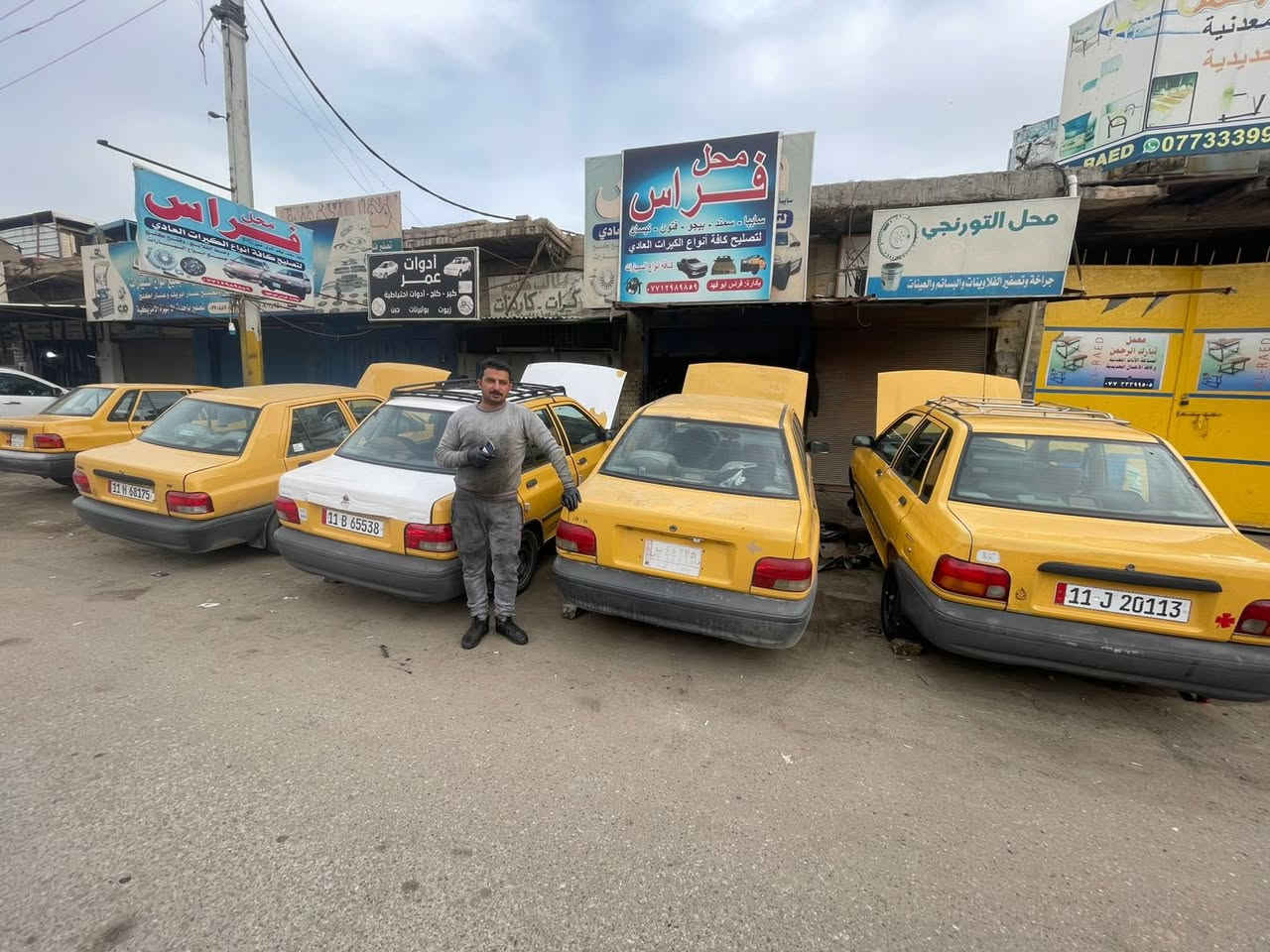 ياالله السلام وعليكم احبتي الكرام اسعد الله اوقاتكم )***********(
تصليح كافت انواع الكيرات العادي

 وبيع وشراء الكيرات

 وفتح جيمع انواع الكلجات

 العنوان شيخ عمر قرب الاطفاء 

محل فراس ابو فهد

 تحياتي الكم جميعا 🌸🌸
