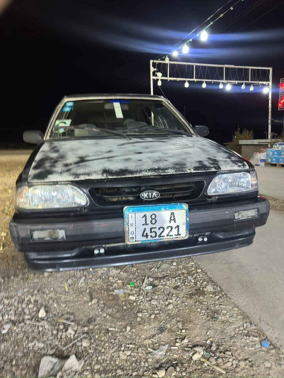 كيا برايد موديل ٩٣ مكينه كير مكفولات كهربائات كلها شغاله وكلها جديده صدر جديد  رقم انكليزي جديد باسمي مكانها واسط مكلف بلنشر ***********  سعرها ٢٥ وبيه مجال
