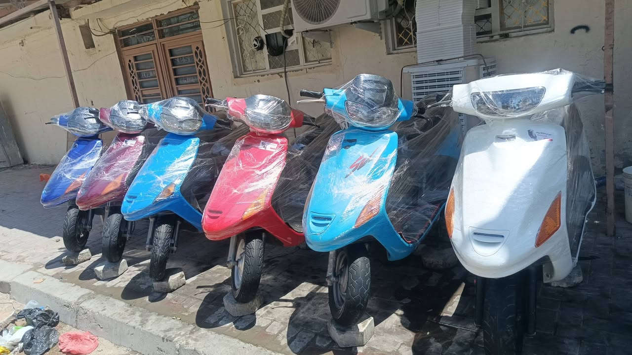 السلام عليكم درجه فراشه للبيع سلف هندر كهربائيات كلهم شغال شرط مامفتوحه حاويه ماناقصها شي واحد ‏  على واحد مكاني نجف سعر 600وبيها مجال الاستفسار ‏‪***********‬‏
