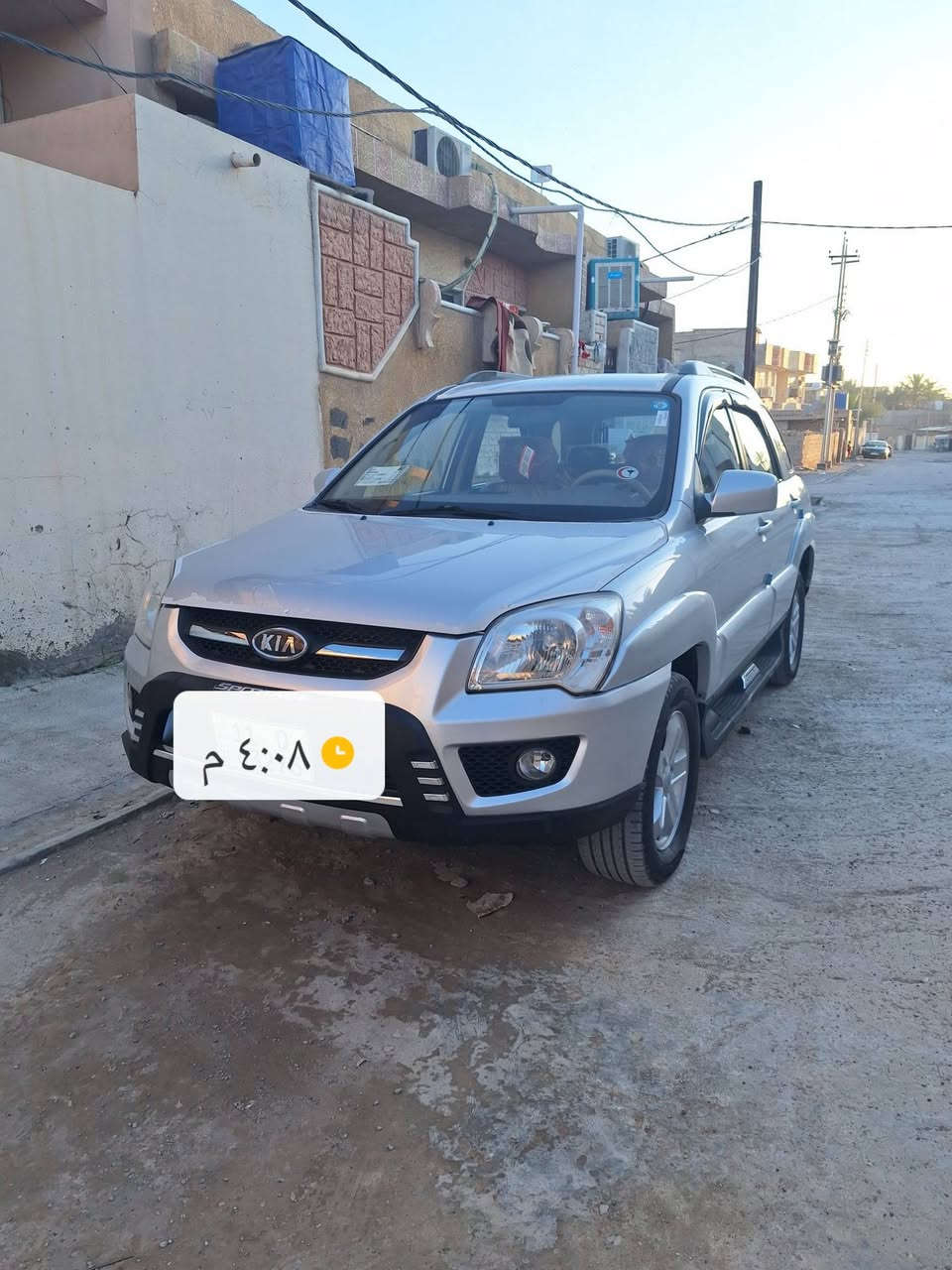 السلام عليكم سبورتج ٢٠١٠ 
بيع مستعجل بسبب السفر 
مكفولة كفالة عامة كشر.. محرك ..كير ..كهربائيات
على وضع الشركة سبير مانازل حته الكتلوك بيها للاتصال *********** السعر ٩٥ ورقة اكرر بيع مستعجل وهاي مو سعرها
