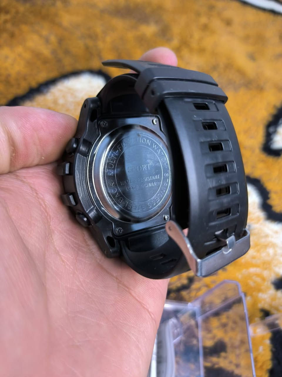 ساعه رياضيه ضد الماء جديده وشغاله مختومه بيها هواي مودات سعرها 5


**إذا كنت صاحب هذا الإعلان وتريد حذفه لأي سبب، رجاءا أرسل رسالة إلى الدعم الفني**