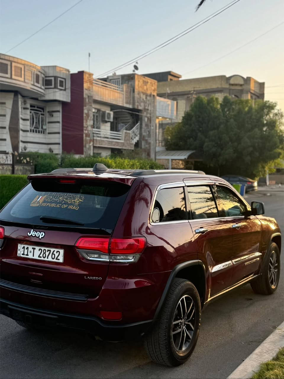 للبيع 
جيب  لاريدوو 2018
وارد امريكي ضررهه موضح بالصور بس ضرر امريكا مابيها اي شي غير جاملغ وبنيد 
مواصفات 
حساس خلفي
كامرا خلفيه دواره
اوت هولد
بصمه
لايت زينون
تشغيل عن بعد 
كشنات جلد
ماشيه 40 ميل السعر 175 وبي مجال رقمي ممتواجد ع الفيس 

***********
