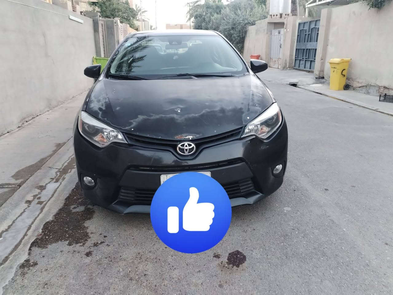 للبيع
موديل 14 ضررها جاملغ خلفي والبدنه الاماميه كير مكينه ع الفحص رقم بغداد بأسم راعيها شرط التحويل السعر 105 وبيه مجال قليل مكاني فلوجه للاستفسار الاتصال على الرقم التالي ***********

