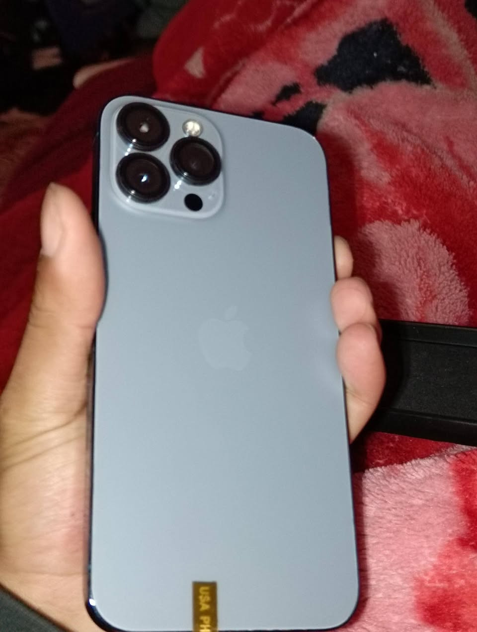 ايفون 13 برو ماكس لون بحري
بطارية 96
فول نظافة وتر بروف لامفتوح ولامبدل اي قطعة
السعر 675,000

***********
