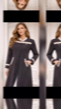 جبة سوداء • تفصيل فخم • قياس خاص