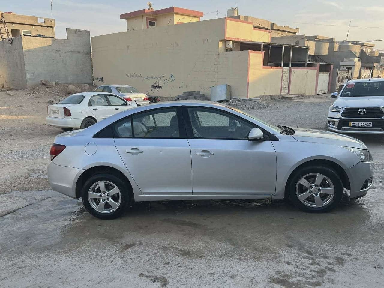 شوفرلیت کروز 2012  وارد خلیجي
گیر محرك جدید لوك حجم 18 
صبغ قطعتين بونيد و جنطه بدون ضرر
السياره مال جناي برغي نقص مابيها 
السعر 70 وبيها مجال 
عنوان كلار قضاء سليمانيه 
***********
