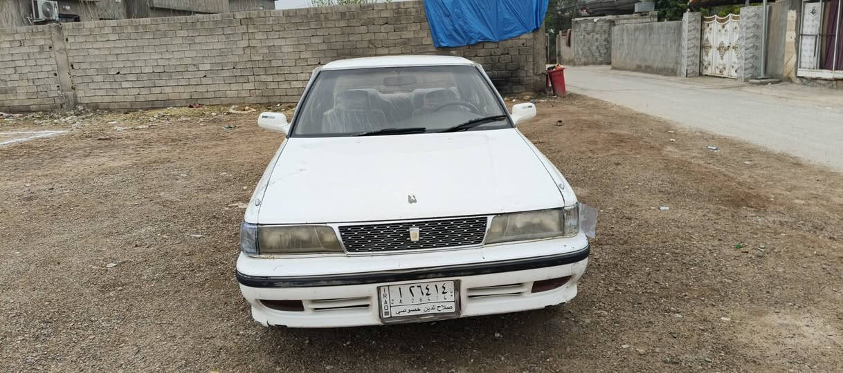 السلام عليكم لبيع
  تيوتا مارك شيزر
مديل 1991
 كفاله عامه من معجون وكص صبغ 
رقم صلاح الدين تحويل مباشر
 صدر امامي ١٠٠/٨٠
صدر خلفي ١٠٠/٨٠
كير اتوماتيك
محرك ونجي نشاطه فول 
مسجل شغال
جام يصعد وينزل
كهربائيات كامله 
العنوان صلاح الدين قضاء الضلوعية
بيع او مراوس 
للهاتف ***********
