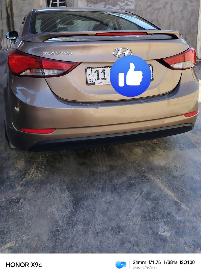 السلام عليكم النترا 2015 خليجي محرك 2000 دشبول لونين تبريد قطعتين سنويه بأسمي 2030 سياره مكفوله من ضربه ولباقي موضح بل سونار السعر 115    ***********
