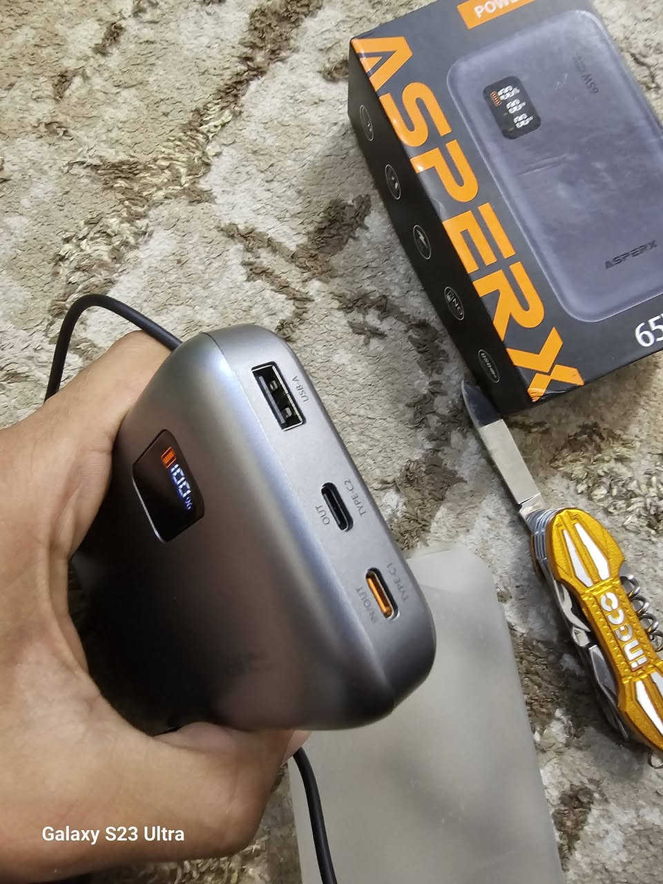 65w
ماركه معروفه اصلي كلش قوي مع شاشه لعرض معلومات الشحن وكيبل اصلي 65w


**إذا كنت صاحب هذا الإعلان وتريد حذفه لأي سبب، رجاءا أرسل رسالة إلى الدعم الفني**