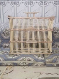 قفاص بلابل • ٧٥×٣٥ • خشب جاوي