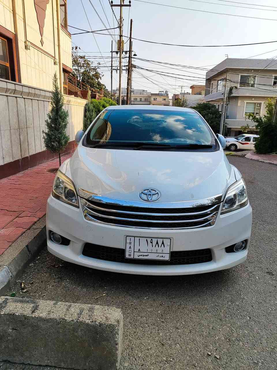 تويوتا مارك اكس زيو
بدون كص بدون نقل جثة أدوات أدوات كفالة عامة 
موديل ٢٠١١
محرك٢.٤ فى فى تى أى
دخول ذكي 
بصمة تشغيل بصمة أبواب 
كامرة خلفي إمامي 
حساسات خلفى أمامى 
ماشي ١٤٢ ألف حقيقي
٧راكب
كير سبورت 
السعر ٧٥٠٠$
السليمانية***********
***********
واتساب 
***********
