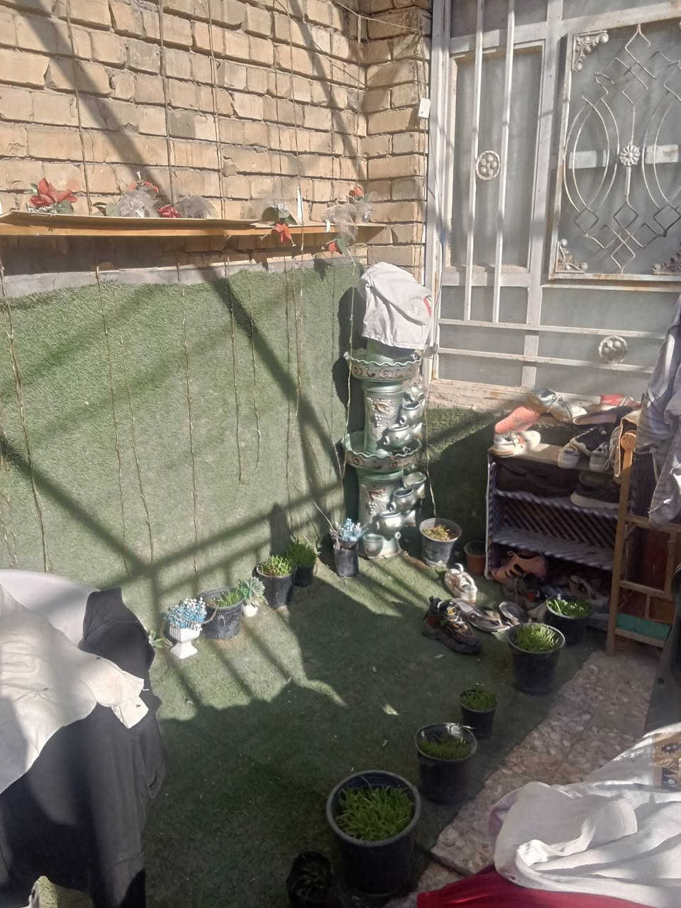 دار للبيع حي اور سبع قصور شارع المشروع مساحه 110عرض الشارع 10م كاع المسيحي مقابل مولد ابراهيم 48بي مجال ***********
