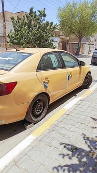 كيا فورتي وارد امريكي  موديل 12  مكينه لاطشة مكفولة من صدر والغرامات ر...