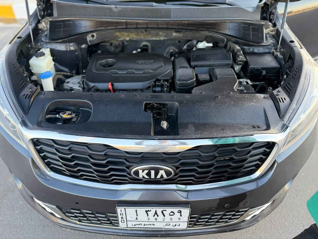 للبيع 
كيا سورنتو 2019 باسمنه رقم ذي قار تحويل مشروع وطني وارد أمريكي صور الحادث مرفقه بالمنشور سياره ليبل واحد حادثه حلو خفيف صبغ داير خلفي ونص الباب مواصفات 7راكب محرك 2400 تحكمات  شاشه فور ويل لدات حساسات مواصفات حلوه السياره جديده وجاهزه للخير مانقصها شي تخم تاير جديد حداديه جديده السياره مابيه نقص ماشيه 80 الف السعر 158 وبيها مجال
للاستفسار: ‭0786 973 0342‬
