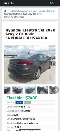 للبيع النترا 2020 وارد أمريكي صور الحادث مرفقه بلمنشور وصوره للسونار ا...