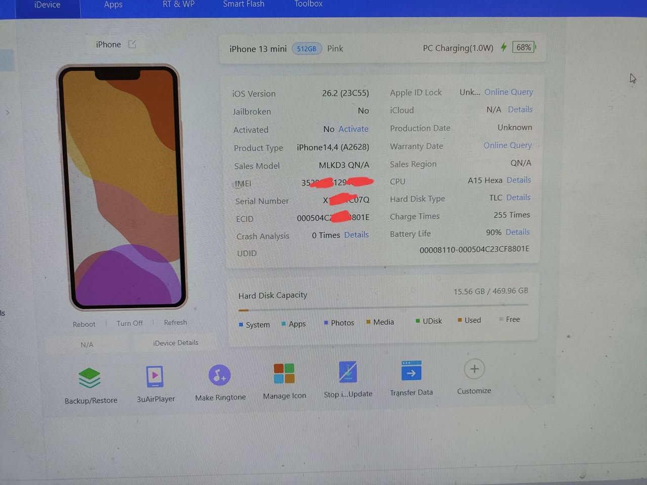ايفون ١٣ مني
ذاكرة ٥١٢ كيكا
🚫مقفول بحساب ايكلود 

الجهاز بحالة الوكالة 
انت تسويله تخطي تفصخه تبيعه هيج بعد يمك 

السعر ٢٠٠ الف


**إذا كنت صاحب هذا الإعلان وتريد حذفه لأي سبب، رجاءا أرسل رسالة إلى الدعم الفني**