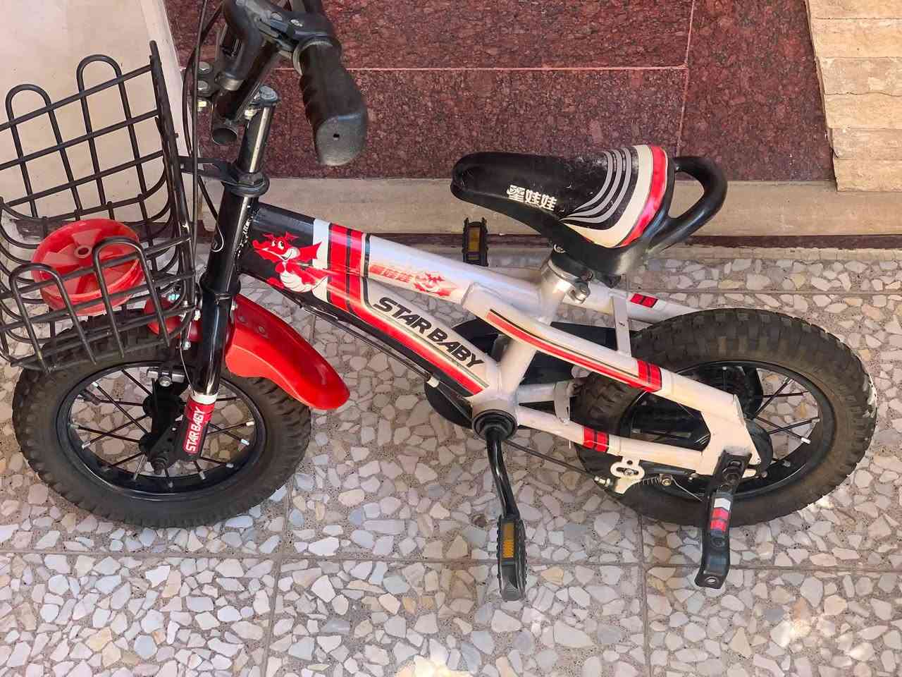 السلام عليكم
دراجه طفل بحاله جيده جدا للبيع بسعر ٤٠ وبيه مجال
الاسكان خلف مستشفى الطفل ***********
