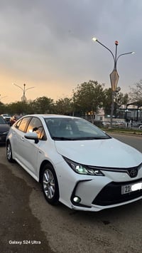 كورلا موديل 24 ماشي 22الف بي رصعه خفيفة سنوية بسمي مع ورقة بنزين  السع...