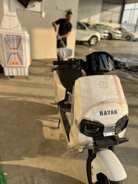 دراجه شحن ريان درجه اوله بعده زيرو بلايلون بطاريات جدد استخدم قليل بعد...