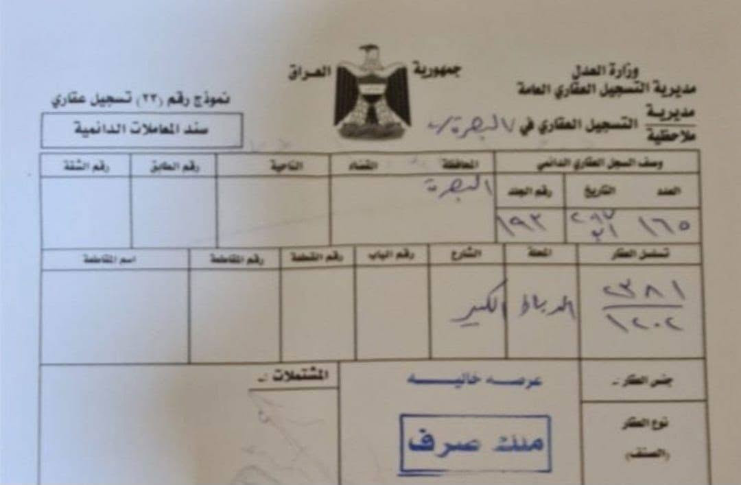 السلام عليكم 
قطعة أرض 200 متر ركن موقع مميز خدمات متكاملة الاساتذة الاولى السعر 225 وبيهة مجال للستفسار الاتصال 
***********
