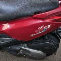 اخوان دراجة بريز بغبغاء جديدة مال رامبة ماشية ٢٥ الف حقيقي لون احمر طم...