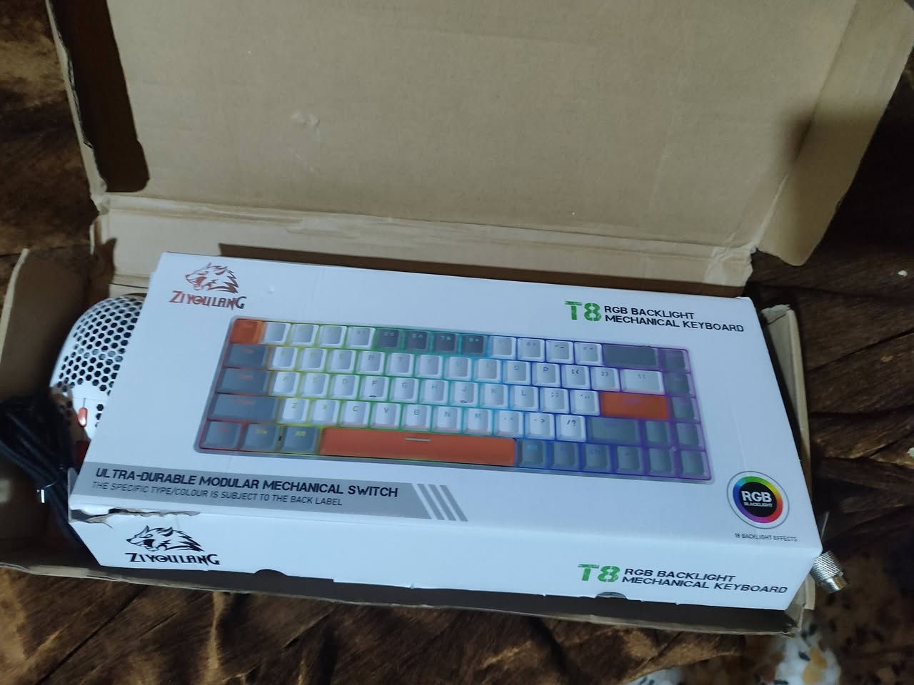 كيبورد وماوس ميكانيك خلي سعرك
