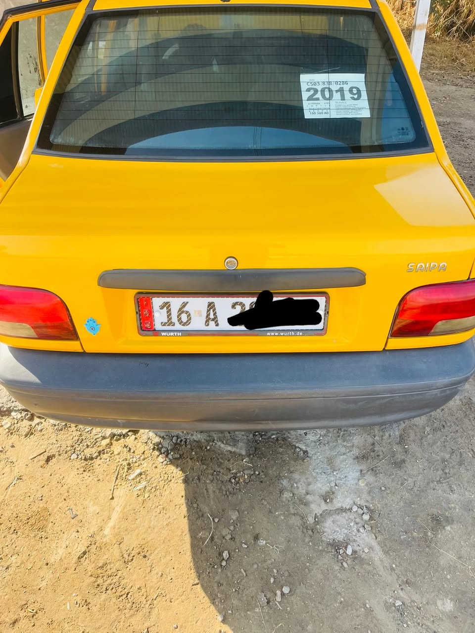 سلام عليكم سايبا 2019  رقم قادسيه الجديد  سنويه 2029 
مصفره هيئه وغرامات  سياره كامله حداديه تخم تاير تبريد دوشمه 
كله جيد جيدا بيه فقط شويه بلجاملق المامي بارد فقط 
  
***********
 دوانيه قضاء شاميه #العسر 53وبيه مجال
