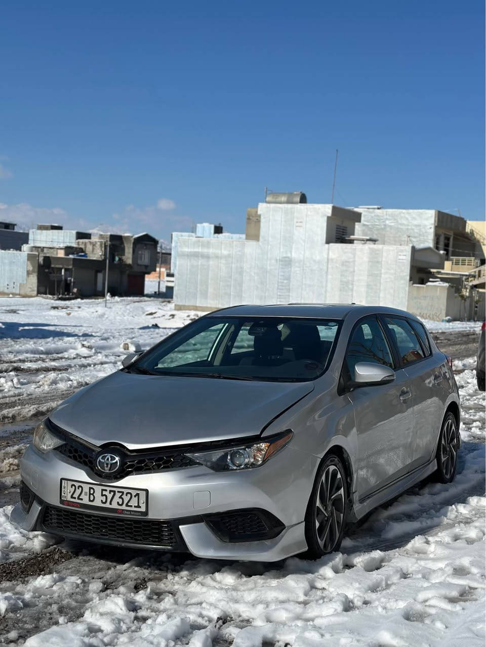 کرۆلا iM  ٢٠١٨ یەک جاملخ بۆیاخ. بئناو بئ ئارباگ پێسو پشت کەپس. یەک دەرگای بیلاد گۆراوە.بەناو خۆمە بئ ساردو شوختە
*********** رانية, السليمانية
