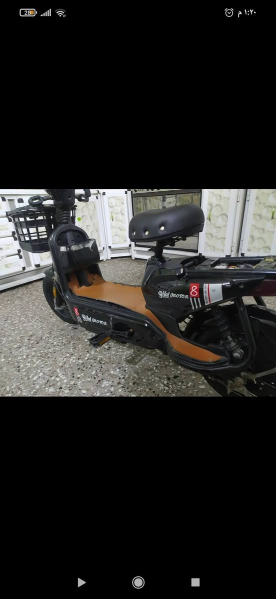 السلام عليكم
دراجه شحن للبيع 

بطاريات جديد شادهن قبل اقل الشهر 

بيه فقط الجاملغ الوره مفطور والامامي مكسور نصه 

دراجه نضيف فوك ماتصور وكاعده 

مكان بابل حله 

سعر 300 وبيه مجال


**إذا كنت صاحب هذا الإعلان وتريد حذفه لأي سبب، رجاءا أرسل رسالة إلى الدعم الفني**