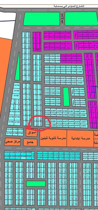 ورحمه الله ارض مميزه ركن 300 للبيع مقابيل مدرسه مستوصف اسواق تصلح لعما...