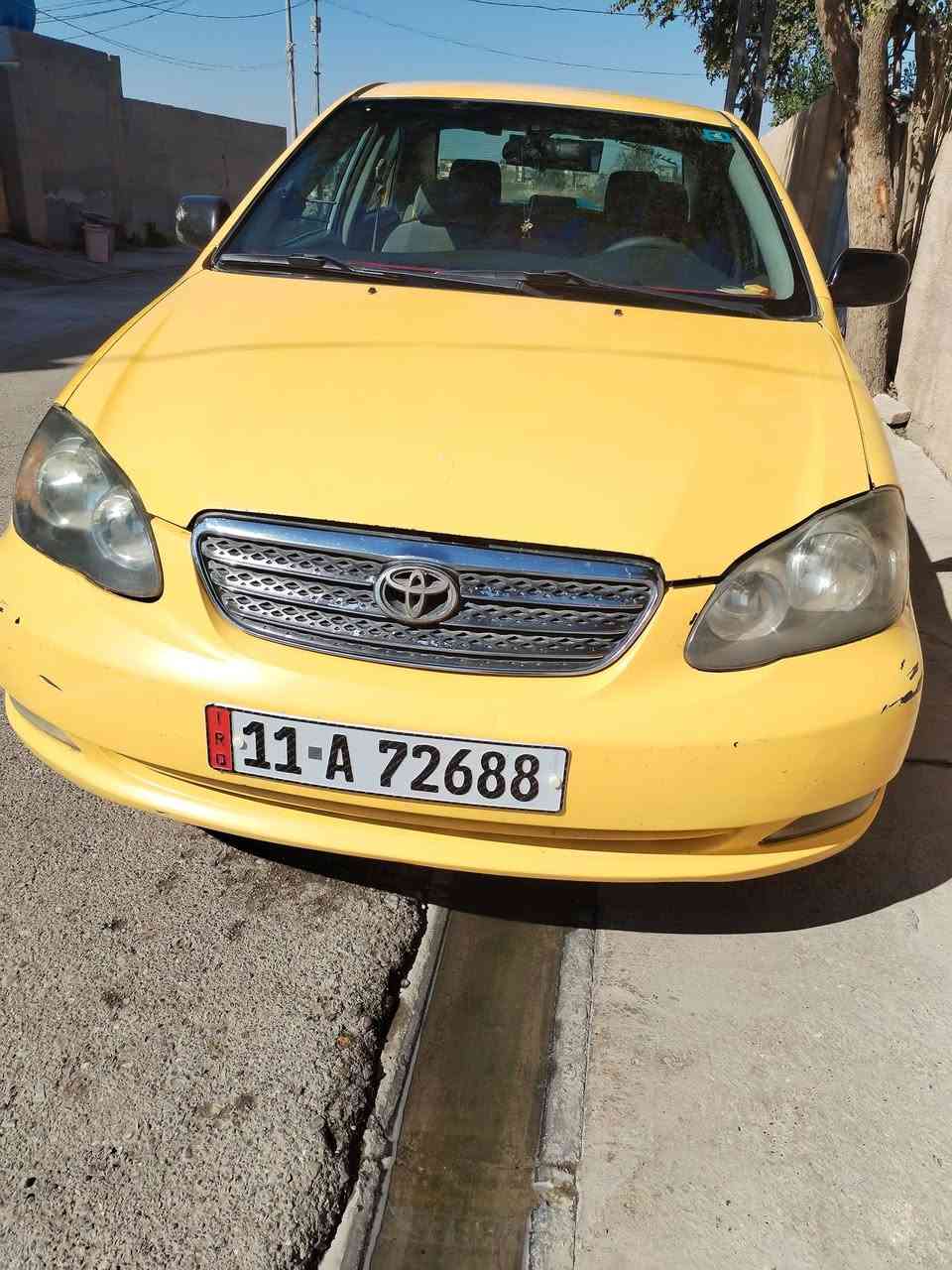 السلام عليكم من رخصت الدمن
كورلا نحله موديل 2008 السيارة بسمي ثاني يوم تحويل هيئه وغرامه مصفره تخم تاير جديد باتري جديد تدفئ وتبريد جديد ظرر باب خلفي جهة الصدر السيارة خير من الله مكان ديالى المقداديه 
رقم ***********
السعر 74 وبيها مجال للطيبين 
انشر مرة ثانيه بسبب الوعود الكاذبه مع الاسف
