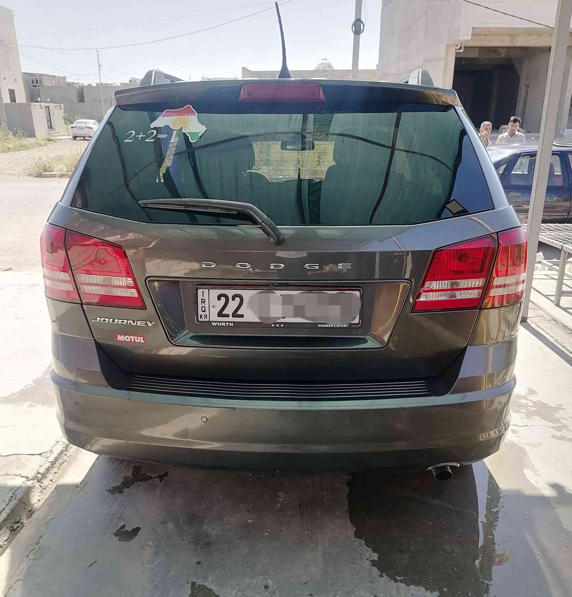 للبيع
دودج جورني موديل ٢٠٢٠
سنوية لغاية ٢٠٢٧
رقم اربيل جديد
١قطعة صبغ بوند بدون دواخل
٧ نفر تبريد مركزي 
كير ومحرك بشرط
بصمة ابواب وبصمة تشغيل ويل اسود شاشة وكاميرا وحساسات خلفية كاعية جلد كشن كهربائي
 للاستفسار عن السعر يرجى الاتصال
***********
***********
صور الحادث موجودات مع رقم الشاصى

