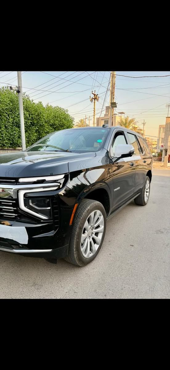 CHEVROLET TAHOE PREMIER
شوفرليت تاهو
موديل 2025 لوووك فول الفول
تحويل مباشر ب اسمي سنويه
فوول مواصفات جگات
شيفروليت تاهو بريمير وكالة خليجي (( ضمان شركة منصور )
‎الموديل : 2025( خليجي )
‎اللون : اسود 
ماشيه : 10 الاف كم 
السعر : 69.500 $

سياره مكفول كفالة عامة
بدون صبغ بدون حادث
كل غراض بلادي موجود 
‎جكات كهرباء
‎ جكات تصعد وتنزل 
‎اربع كامرات
‎حجم المحرك : 5300 Cc
‎عدد الاسطوانات : 8 اسطوانات ( 8 سلندر )
‎المواصفات : 
‎* سقف بانوراما 
‎* المقاعد كهربائية تدفئة و تبريد
‎* مقصوره الركاب من الجلد الفاخر + خشب ملكي 
‎* شاحن وايرلس لاسلكي
‎* نظام الرؤيه : 5 كامرات رؤيه شامله ( BIRD VIEW )
‎* نظام التعليق مستقل
‎* كشنات ميموري خزن
‎* نظام الصوت BOSE سماعات عدد 10‎
* دوسات كهرباء + اناره LED
‎* نظام سحب مقطوره تحكم كامل + كامرة لرؤية المطوره
‎* داتا شو
‎* تشغيل بعد 
‎* بصمات 
‎* تحديد مسار 
‎* لد امامي 
‎*مري شفط 
‎* 4 كامرات 360 درجه 
‎* رادار 
‎* جنطه ذكيه بلقدم تنفتح وتنسد 
‎* ويل كروم 22 حجم وعليها تخم تاير 
‎* شاشات خلفيه 
‎* جميع الكشنات كهرباء
‎* كشنات تدفئه تبريد 
‎* دوسات شفط 
‎* شاحن واير ليس
‎* ثلاجه 
‎* جميع المقاعد يوجد مخارج يوبي اس
بغداد / المنصور
***********
