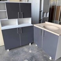 كاونتر MDF • متر ثلاث قطع • توصيل بغداد مجاني