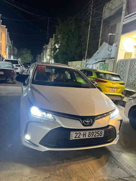 تويوتا كورلا2023خليجي كفالة عامةمن الصبخ والتبديل والبارد فقط الموضح بل صوره يم باب السايق 
رقم اربيل انكليزي 
ضمان تويوتا العراق (SAS ساز )
رقم صاحب السياره ***********

فول مواصفات   GLI

ماشيه  65الف كيلو قابل للزياده

حجم المحرك 1800 

نوع الوقود بانزين 

دخول ذكي بصمة تشغيل بصمة  

داخل مخلف جلد بل كامل 
شاشة ديجيتل  

تبريد قطعتين 

حساسات امامي خلفي 

لايتات عدسة 

بك لايتات لد 

كشاف لايت لد 

مرآة قابلة للطي 

اشارة بالمرآة 

وضعيات قيادة 

مرآة داخلية عاكسة 

📍بغداد

🛑السعر- اطلب السعر في التعاليق يصلكً مباشر📥
