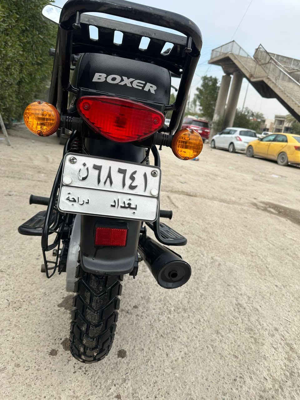 بوكسر 23 رقم وسنويه بأسمي تحويل ثاني يوم 
دراجه خير من الله جبليه مابيها اي نقص كبل لشارع
كهربائيات شغاله كير مكينه كفاله الدراجه خرسه بالعافيه على الياخذها عارضها ٢٦٠٠ وبيها مجال لشراي مكاني بغداد الوزيريه ***********
