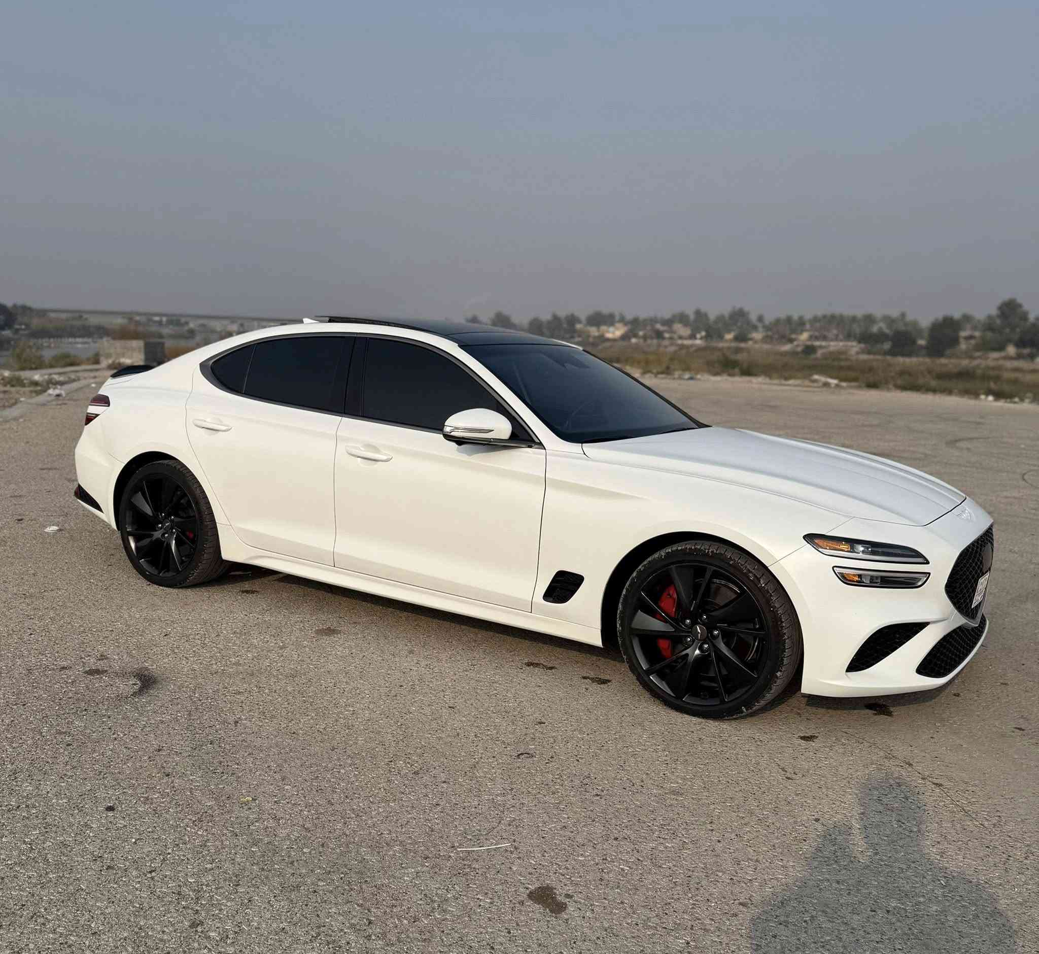 لون مميز ابيض طافي 3.3 G70 2023
السلام عليكم 
السيارة برستيج اعلى شي 
مواصفات 
داتا شو 
رادارات امامية + جانبية + خلفية 
كامرات محيطية 360 درجة 
سياقة اليه 
كشنات تدفئة وتبريد داخل ابيض 
خزن ميموري 
مري قلاب + مري شفط 
جنطة شفط كهرباء 
بانوراما 
سقف كنتاره 
غنية عن التعريف بلمواصفات 
دفع خلفي 
عليها شوت مزوده من امريكا 
السيارة نضافه بمعنى الكلمة وكتعمير اتعمرت تعمير درجة اولى وكل غراض اصليه وبلادية 
تعمرت الفخذة + صبغ جاملغ وربع البنيد 
ايرباك ستيرن وبردة 
السعر 230 ورقة وبيها مجال بسيط 
مكان السيارة المسيب 
للاستفسار ***********
