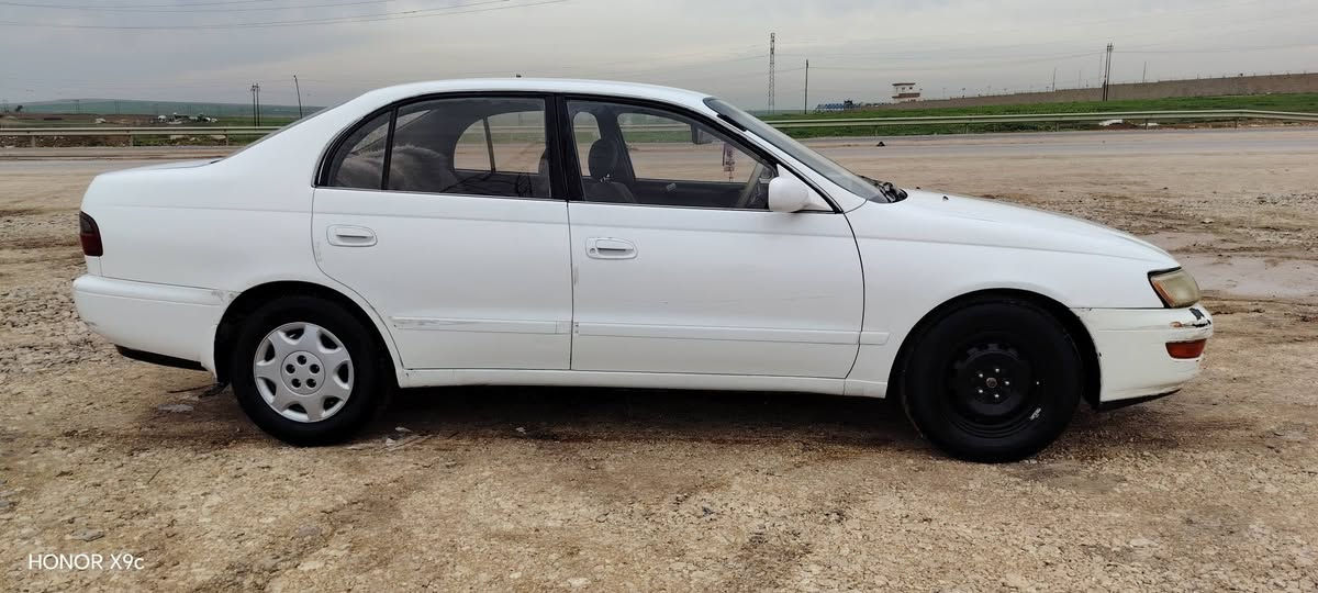 السلام عليكم مكلف بل نشر
سياره للبيع كورلا فرخ بطه موديل 93 مكفوله كفله عمه وضع شركه 
محرك 18
كير محرك شرط 
مابيها صبغ شرط 
رقم مسطرة  نينوئ 
سنويه اليه 2030
تشغيل عن بعد +تشغيل بصمه 
السعر 65
الاستفسار اتصل عل رقم ***********
