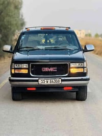 للبيع جمسي موديل 1996 السياره جديده بسمي رقم بغداد الجديد مابيها اي نق...