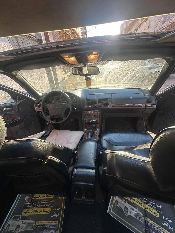 السلام عليكم 
مارسيدس شبح 
 محرك 320 خراطيم داخل جلد كراسي كهرباء سلايد شغال مري شفط لون اسود ملكي تبريد شغال
 للاستفسار الاتصال ***********
