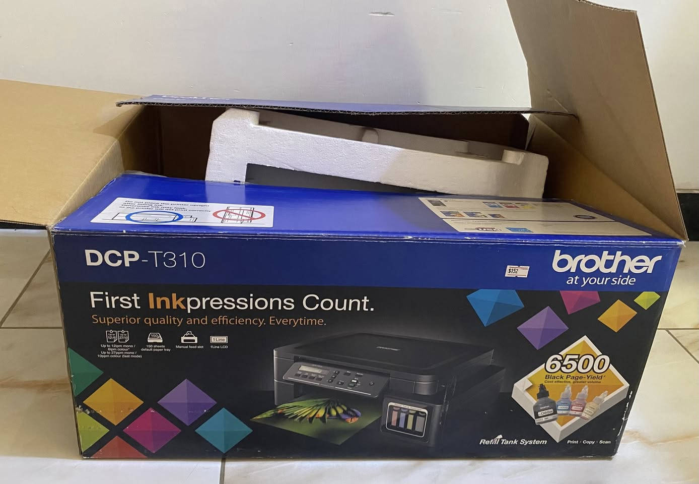 طابعة Brother DCP-T310
للبيع نظافة 99‎%‎ 
مامفتوح بيهه برغي
كامل الملحقات 
السعر 150 وبي مجال للشراي
مكاني بابل الحلة


**إذا كنت صاحب هذا الإعلان وتريد حذفه لأي سبب، رجاءا أرسل رسالة إلى الدعم الفني**