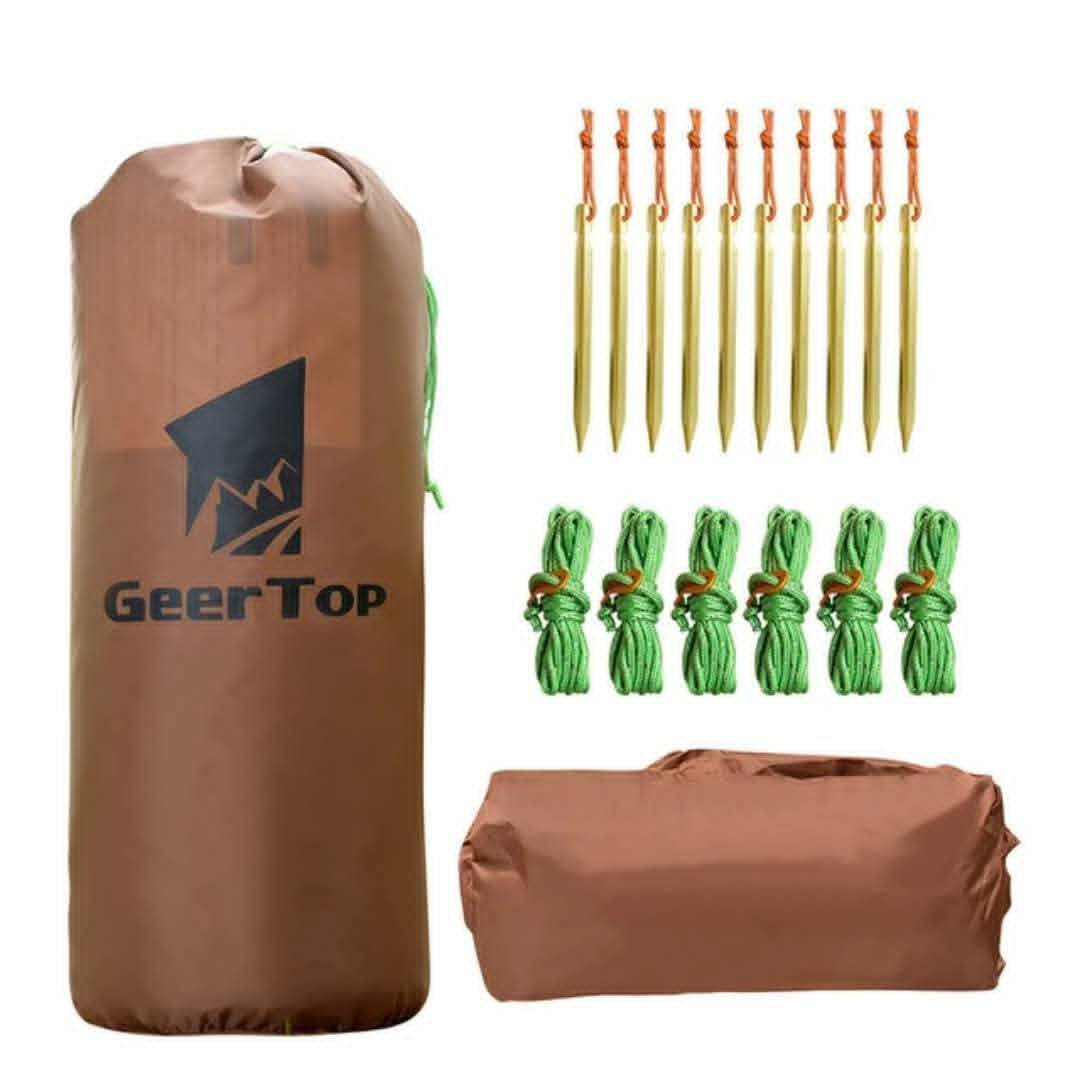 خيمة ماركة Geer top
2نفر 
التفاصيل واضحة بالصور


**إذا كنت صاحب هذا الإعلان وتريد حذفه لأي سبب، رجاءا أرسل رسالة إلى الدعم الفني**